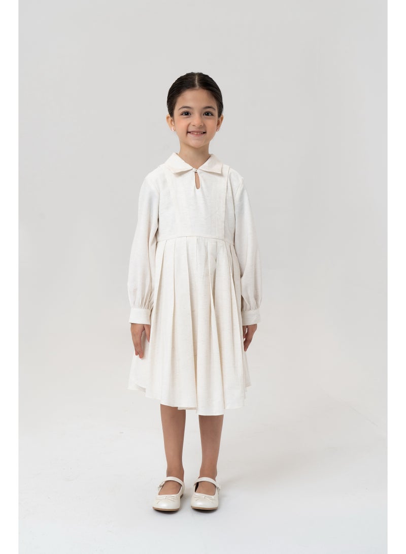 Obaha A classic white dress - Image 3
